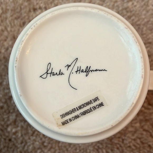Anthropologie Starla Halfmann “A” Mug - Picture 5 of 6